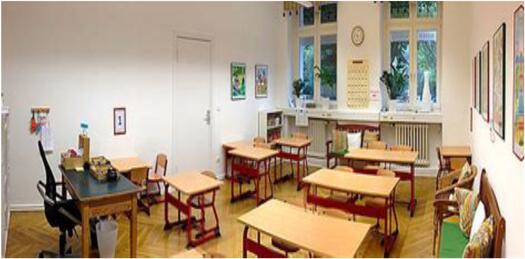 Klassenzimmer der Hasenschule
