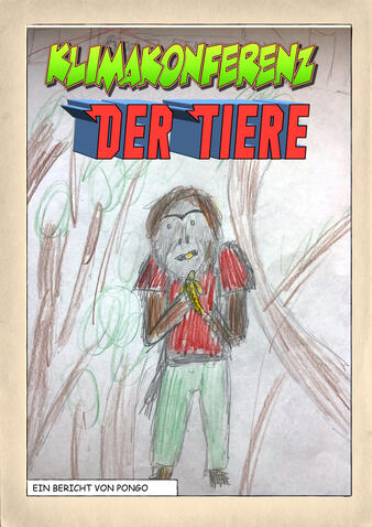 Klimakonferenz der Tiere - Titel des Comics