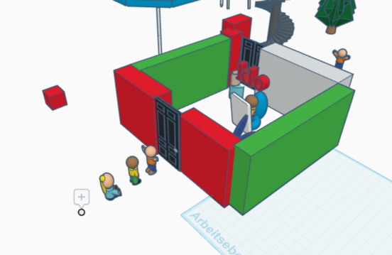 Tinker Cad - 3D-Toilette - Design 4