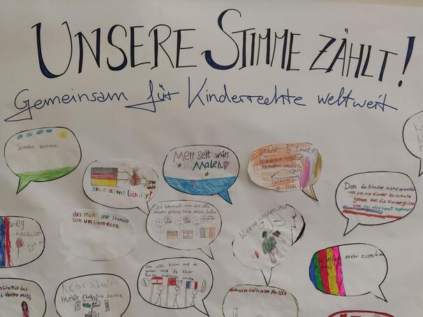 &quot;Gemeinsam für Kinderrechte weltweit&quot; - Projektwoche an der Andersen Grundschule