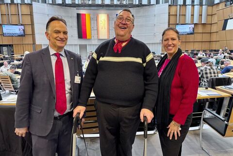 v. li.: Michael Pichler, Christian Specht, Petra Plicka (Foto: C. Müller-Zurek)