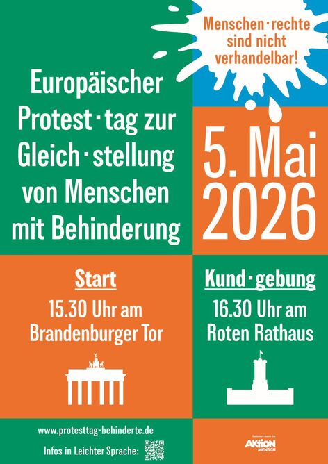 Demoplakat (Grafik: Jasper Dombrowski)