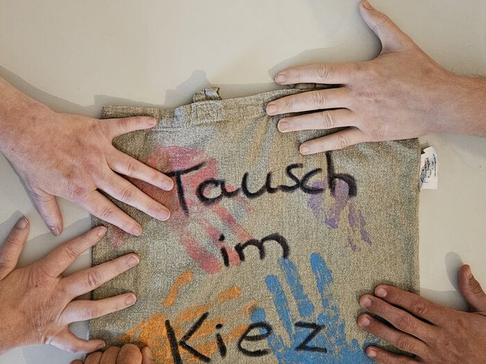 Gruppe 3: Tausch im Kiez – Wissen teilen und lernen durch Geben und Nehmen.